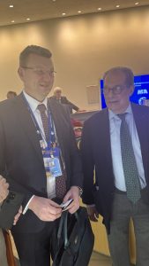 Oleg Curbatov et Thierry Dassault